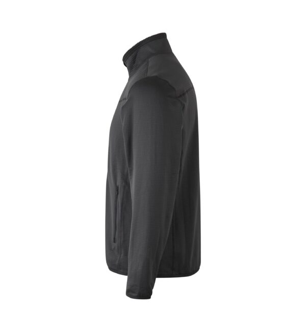 Sportovní fleece mikina | ID0840 - šedá/charcoal