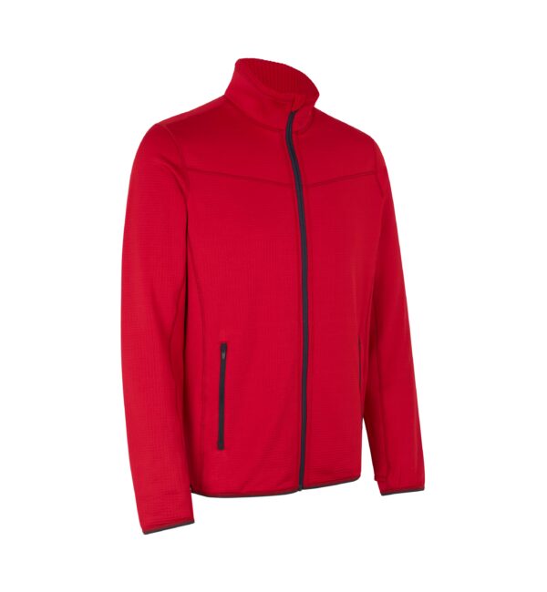 Sportovní fleece mikina | ID0840 - červená