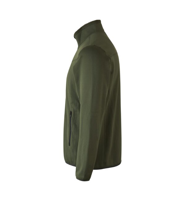 Sportovní fleece mikina | ID0840 - olivová/khaki
