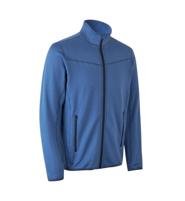 Sportovní fleece mikina | ID0840 - modrá/stormy blue
