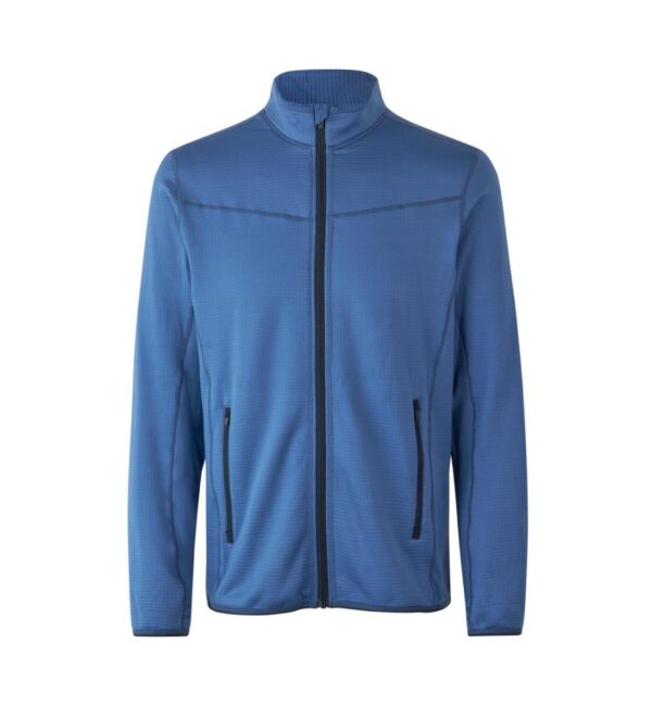 Sportovní fleece mikina | ID0840 - modrá/stormy blue