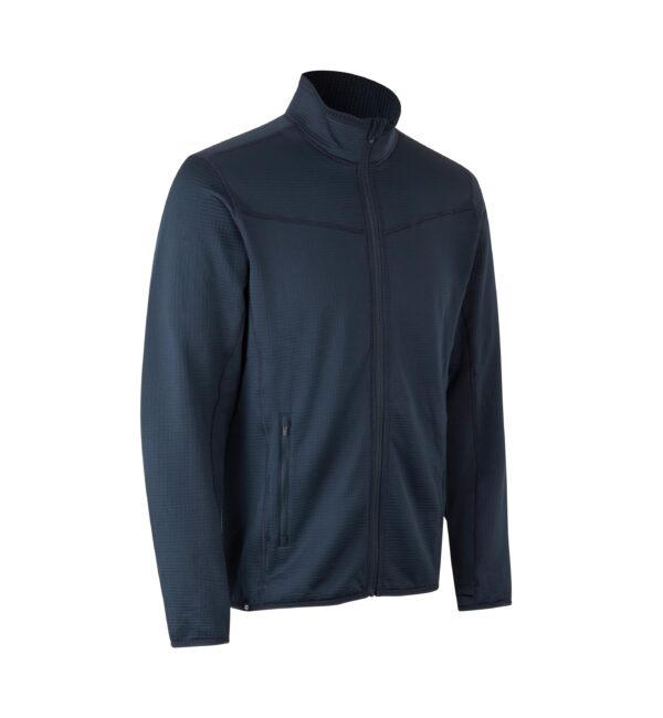 Sportovní fleece mikina | ID0840 - tmavě modrá/navy
