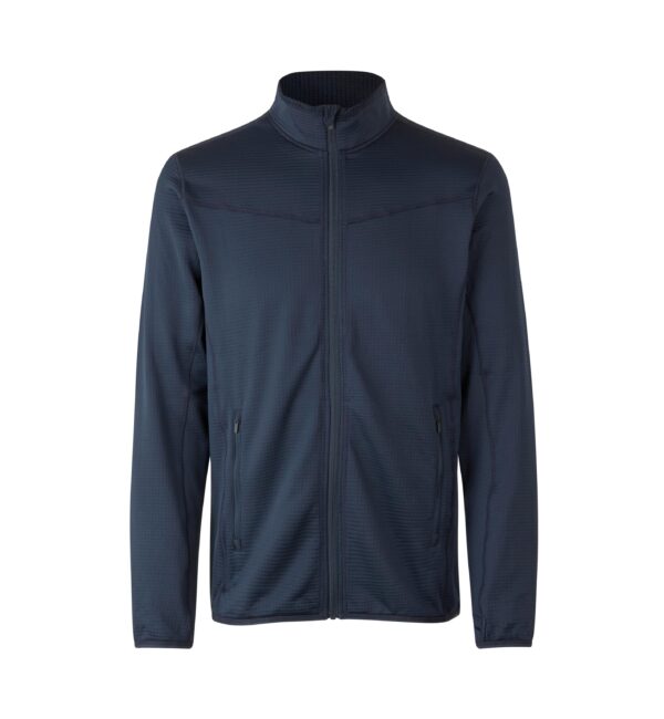 Sportovní fleece mikina | ID0840 - tmavě modrá/navy