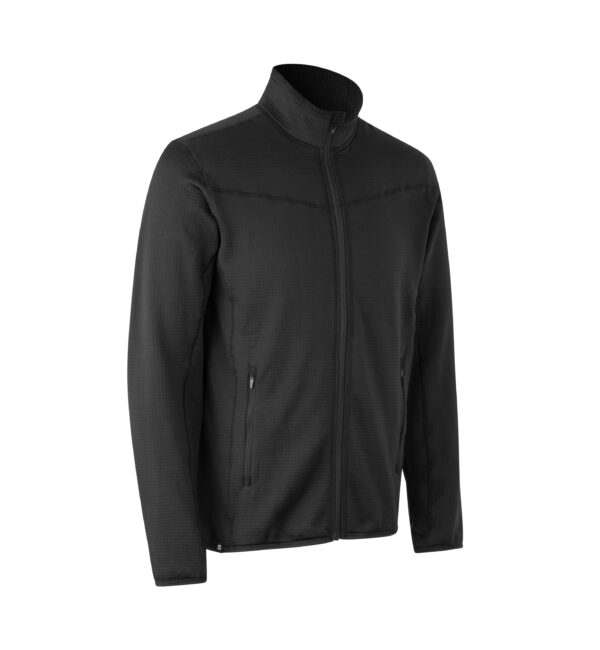 Sportovní fleece mikina | ID0840 - černá