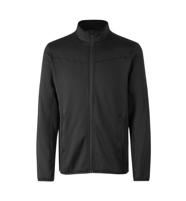 Sportovní fleece mikina | ID0840 - černá